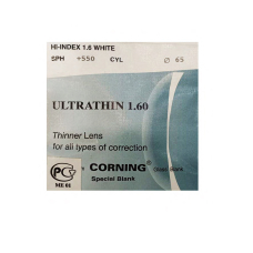 Линзы для очков Corning Ultrathin 1.6 Glass