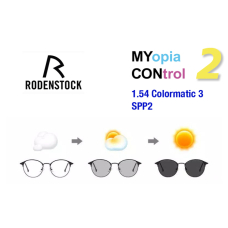 Фотохромные линзы для очков Rodenstock MYCON-2 1.54 Colormatic 3 SPP2 Chestnut Brown Фотохромные линзы для очков Rodenstock MYCON-2 1.54 Colormatic 3 SPP2 Chestnut Brown