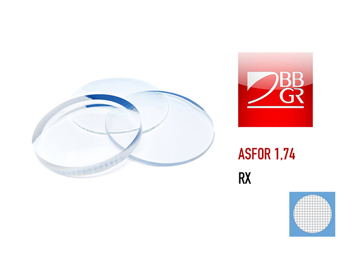 Линзы для очков BBGR ASPHOR 1.74 RX (асферика)