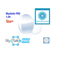 Линзы для очков Lencor MyoSafe PRO Star+ 1.59