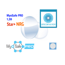 Линзы для очков Lencor MyoSafe PRO Star+ NRG 1.59
