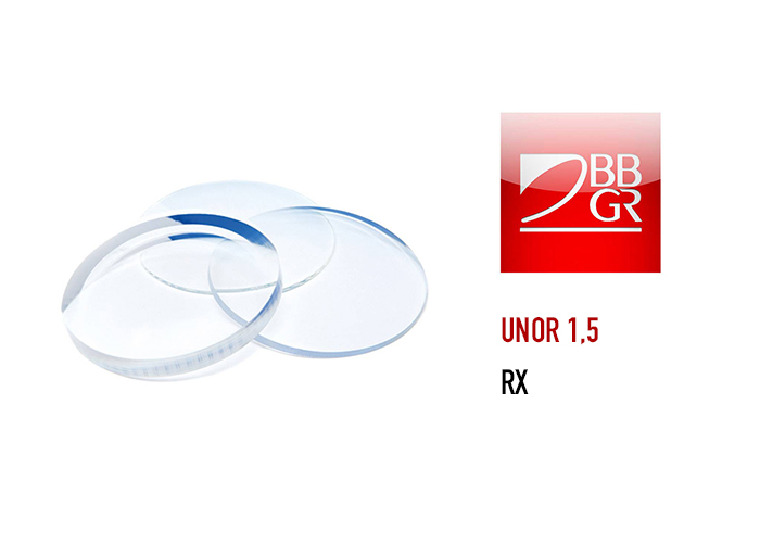 Линзы для очков BBGR UNOR 1.5 RX