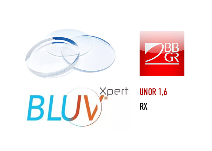 Линзы для очков BBGR UNOR 1.67 BLUVXpert RX